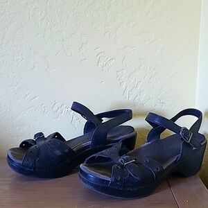 Dansko sandals adjustable 36 black
